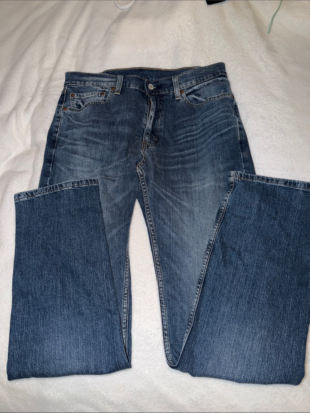 Levi's Dark Wash Men's Bootcut Jeans